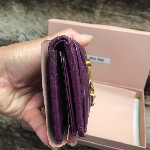 Miu Miu Nappa Long Wallet - Picture 5 of 8